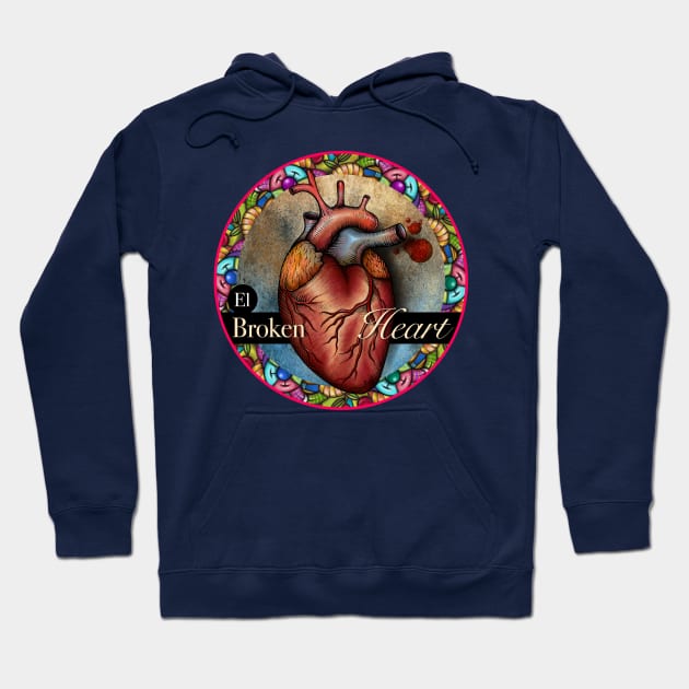 Broken Heart Hoodie by Rosado